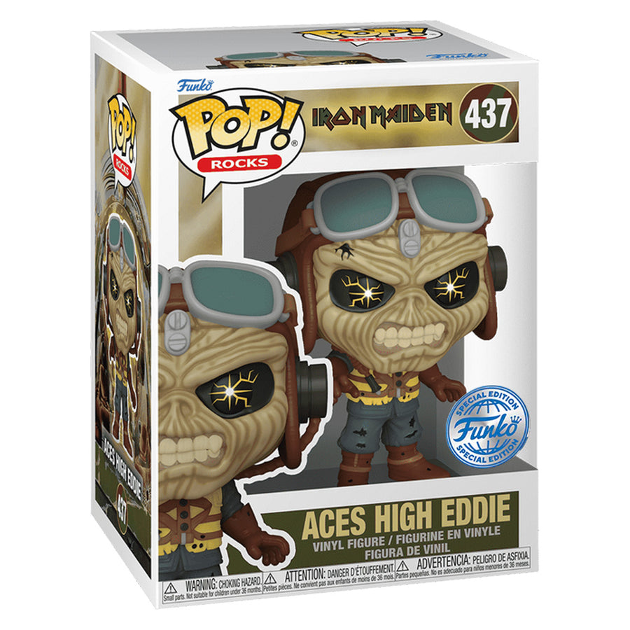 FUNKO POP ROCKS IRON MAIDEN EXCLUSIVE - ACES HIGH EDDIE 437