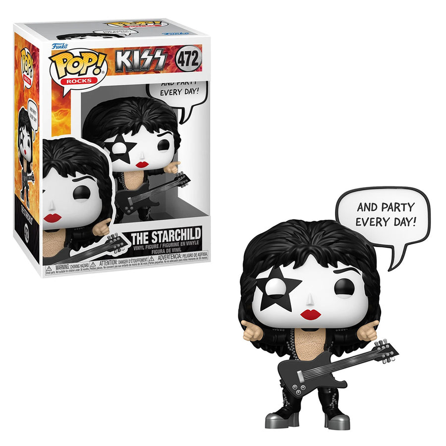 FUNKO POP ROCKS KISS - THE STARCHILD 472 BRINDE