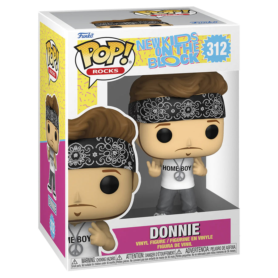 FUNKO POP ROCKS NEW KIDS ON THE BLOCK - DONNIE 312
