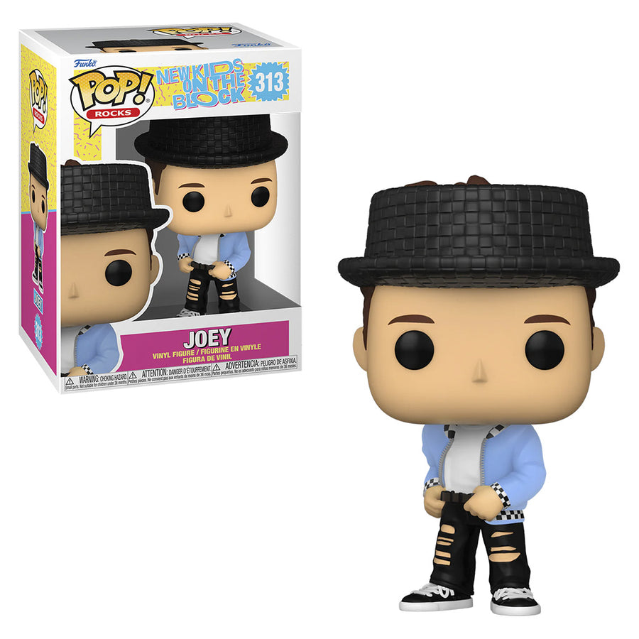 FUNKO POP ROCKS NEW KIDS ON THE BLOCK - JOEY 313 BRINDE