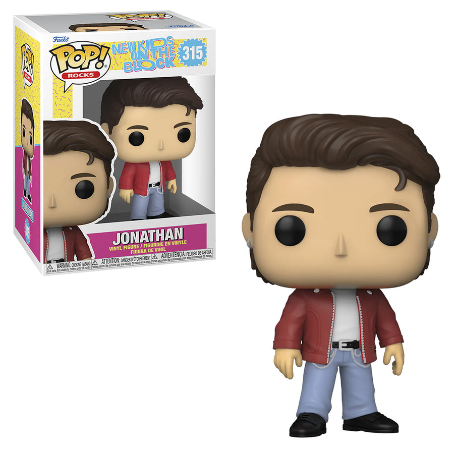 FUNKO POP ROCKS NEW KIDS ON THE BLOCK - JONATHAN 315 BRINDE