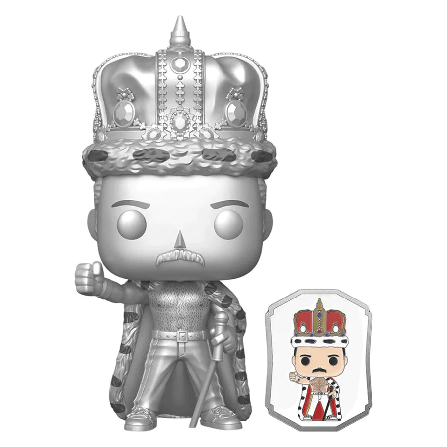 FUNKO POP ROCKS QUEEN EXCLUSIVE - FREDDIE MERCURY C/PIN 184