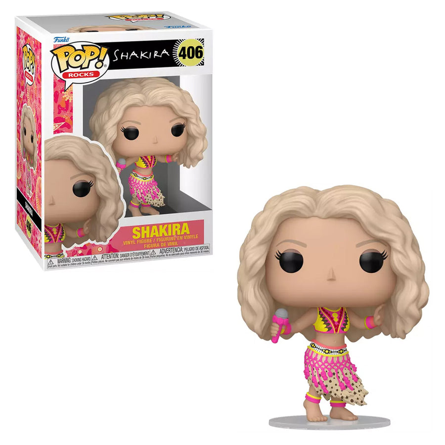 FUNKO POP ROCKS - SHAKIRA WAKA WAKA 406 BRINDE