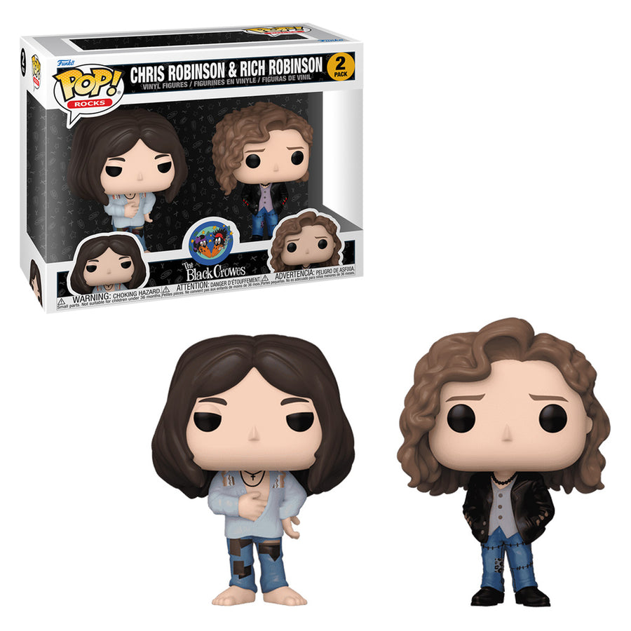 FUNKO POP ROCKS THE BLACK CROWES - CHRIS ROBINSON & RICH ROBINSON 2-PACK