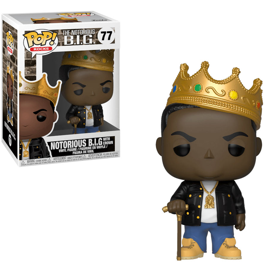 FUNKO POP ROCKS - THE NOTORIOUS B.I.G NOTORIUS B.I.G 77 BRINDE