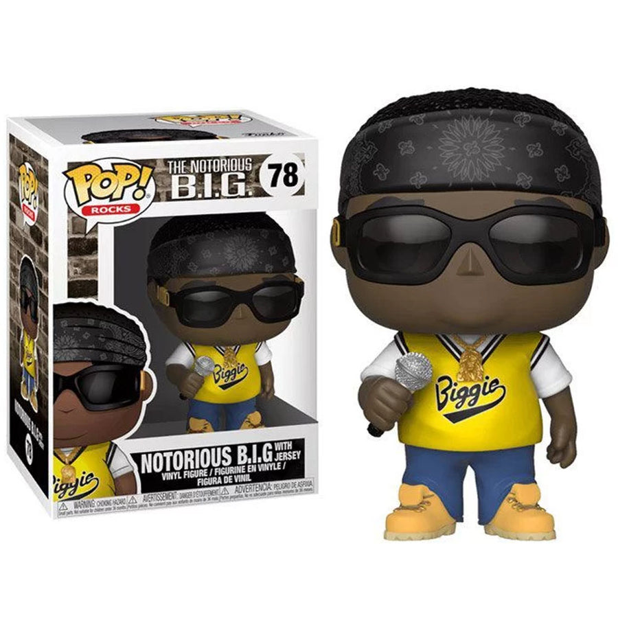 FUNKO POP ROCKS - THE NOTORIOUS B.I.G NOTORIUS B.I.G JERSEY 78