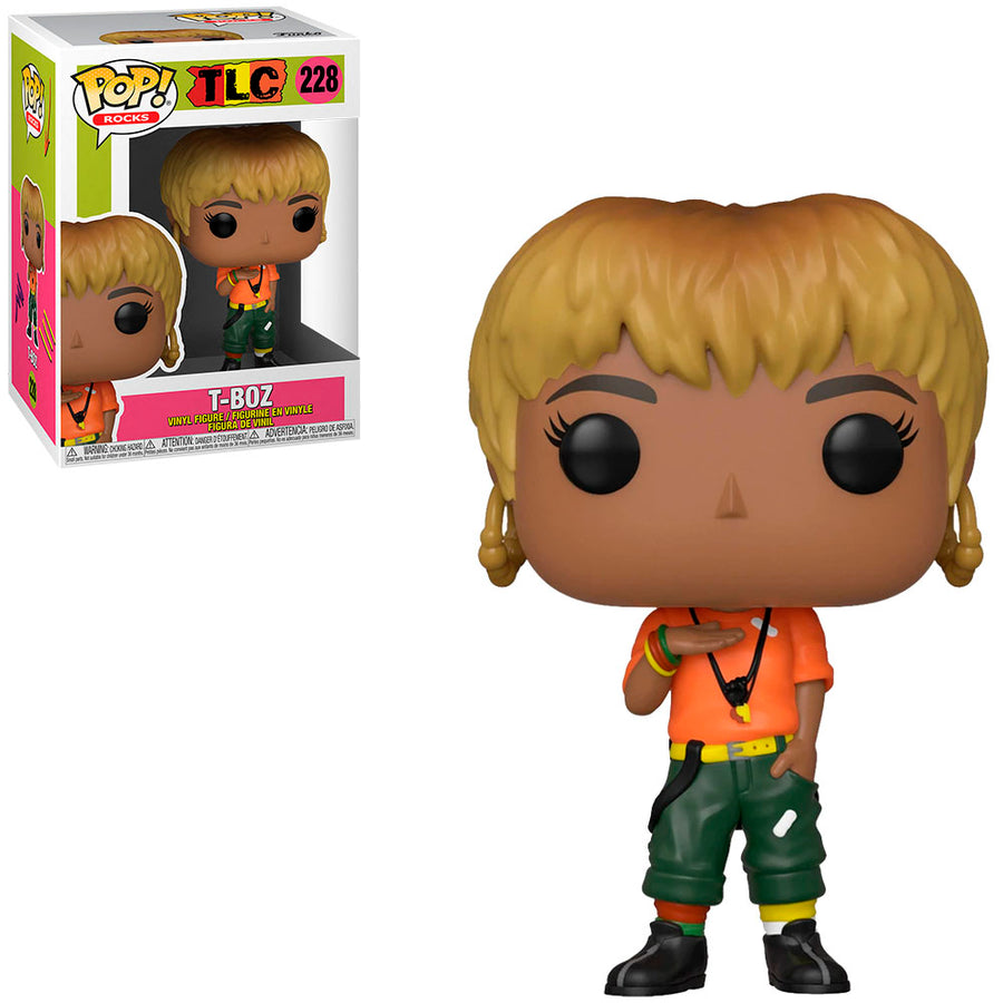 FUNKO POP ROCKS TLC - T-BOZ 228 BRINDE