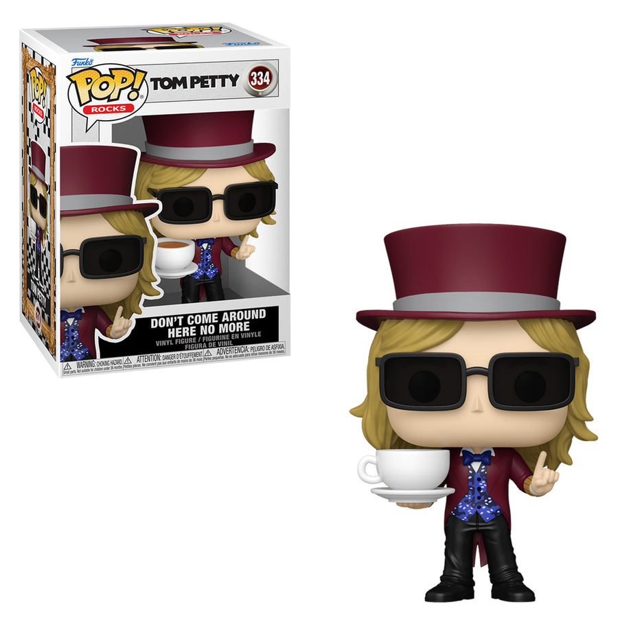 FUNKO POP ROCKS TOM PETTY - DON'T COME AROUND HERE NO MORE 334