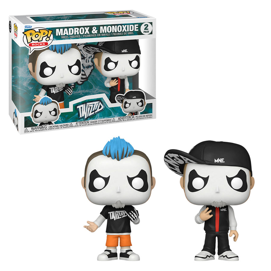 FUNKO POP ROCKS TWIZTID - MADROX & MONOXIDE 2-PACK 61446 BRINDE