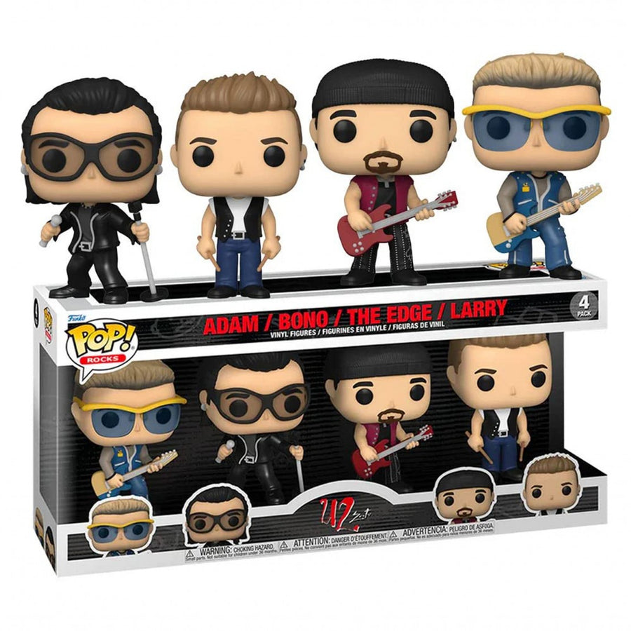 FUNKO POP ROCKS - U2 ZOO TV 4PACK 64688