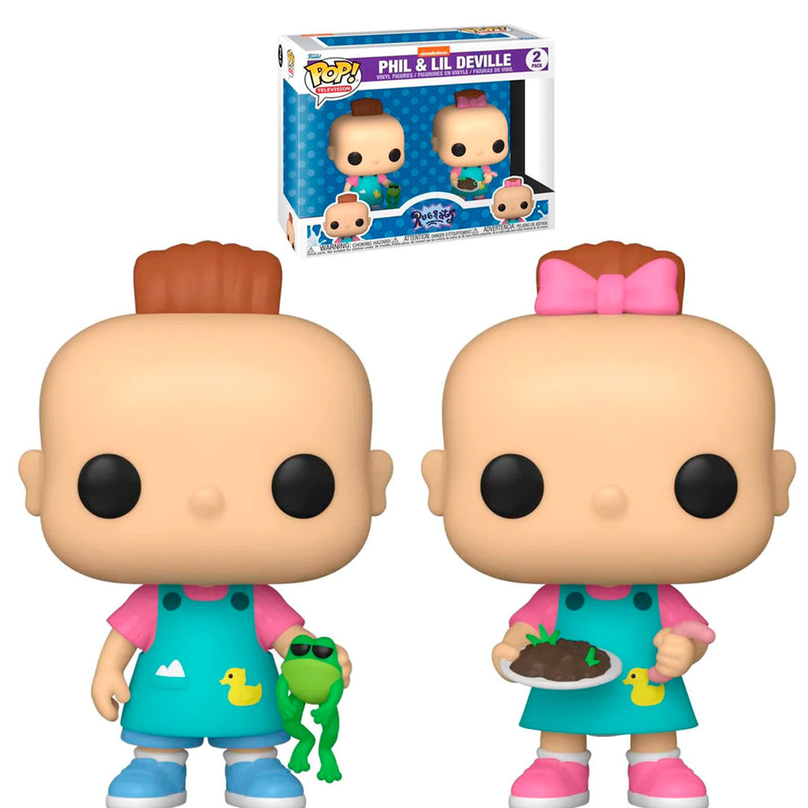 FUNKO POP RUGRATS - PHIL AND LIL DEVILLE (2 PACK)