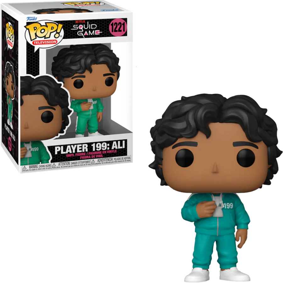 FUNKO POP SQUID GAME - PLAYER 199: ALI 1221 BRINDE
