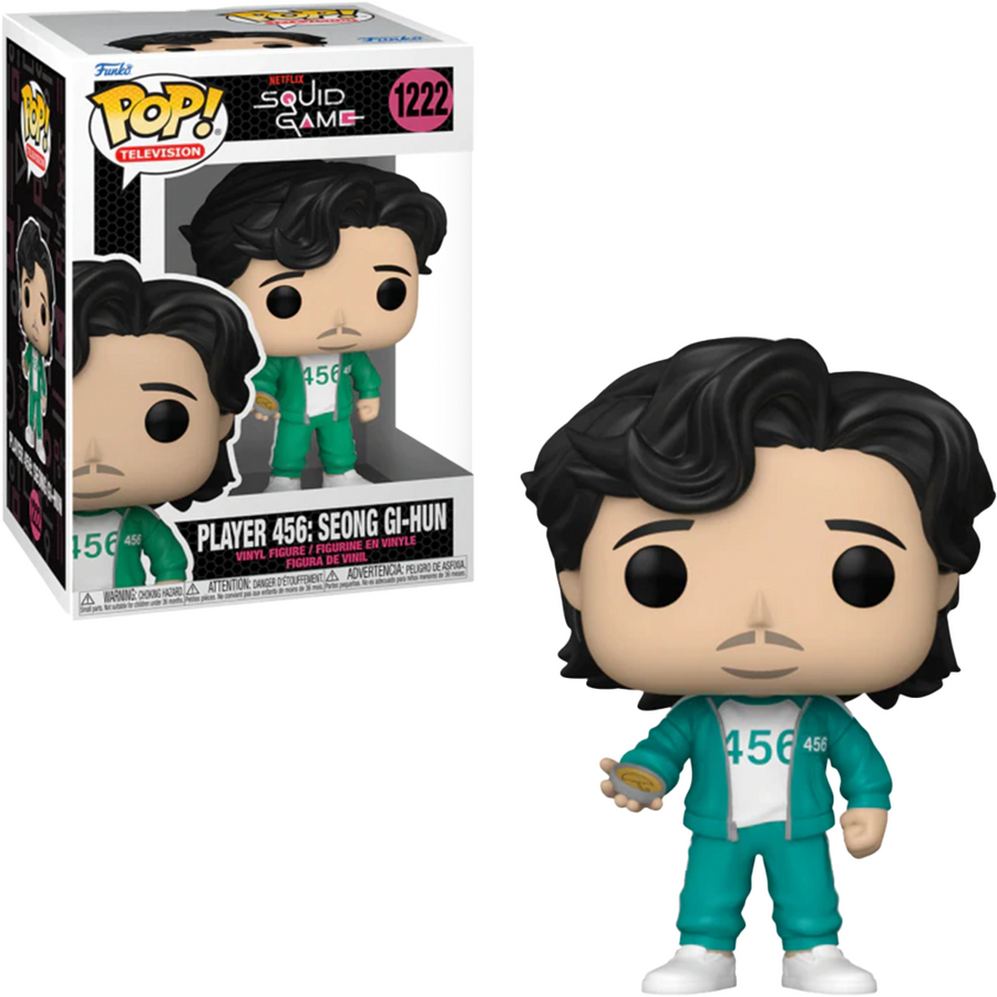 FUNKO POP SQUID GAME - PLAYER 456: SEONG GI-HUN 1222 BRINDE