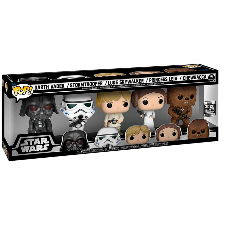 FUNKO POP STAR WARS - 5 PACK 64122