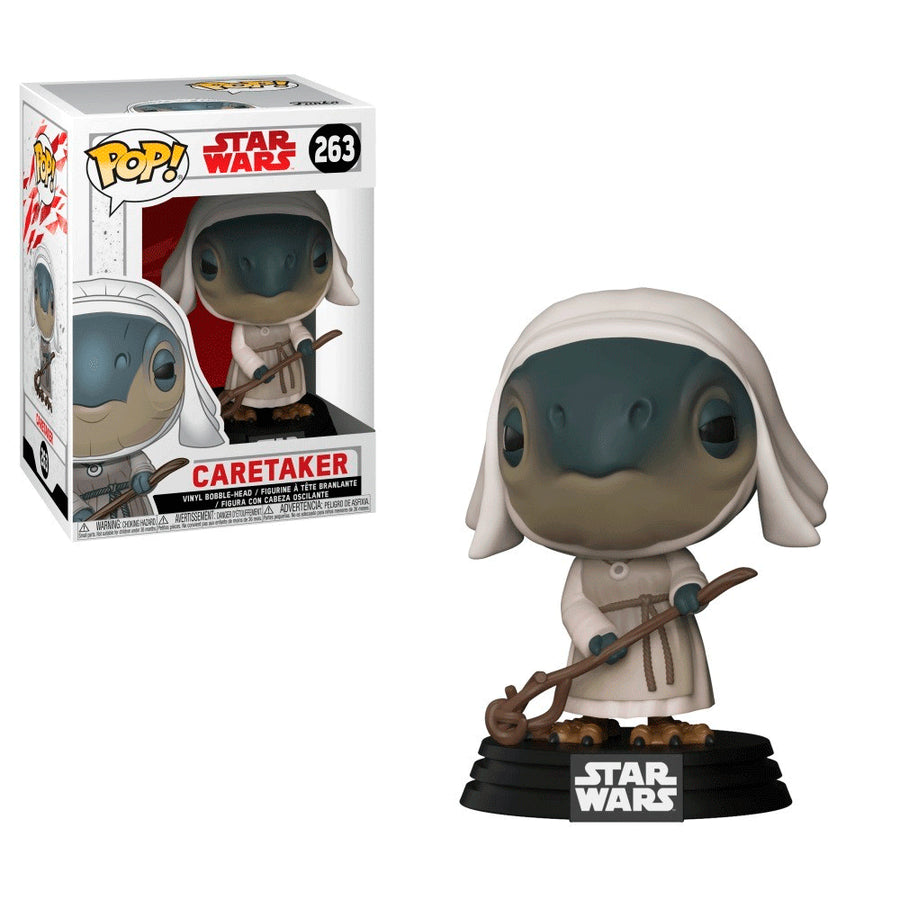 FUNKO POP STAR WARS 8 - CARETAKER 263 BRINDE