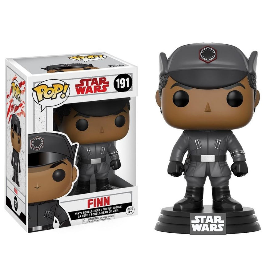 FUNKO POP STAR WARS 8 FINN 191 BRINDE