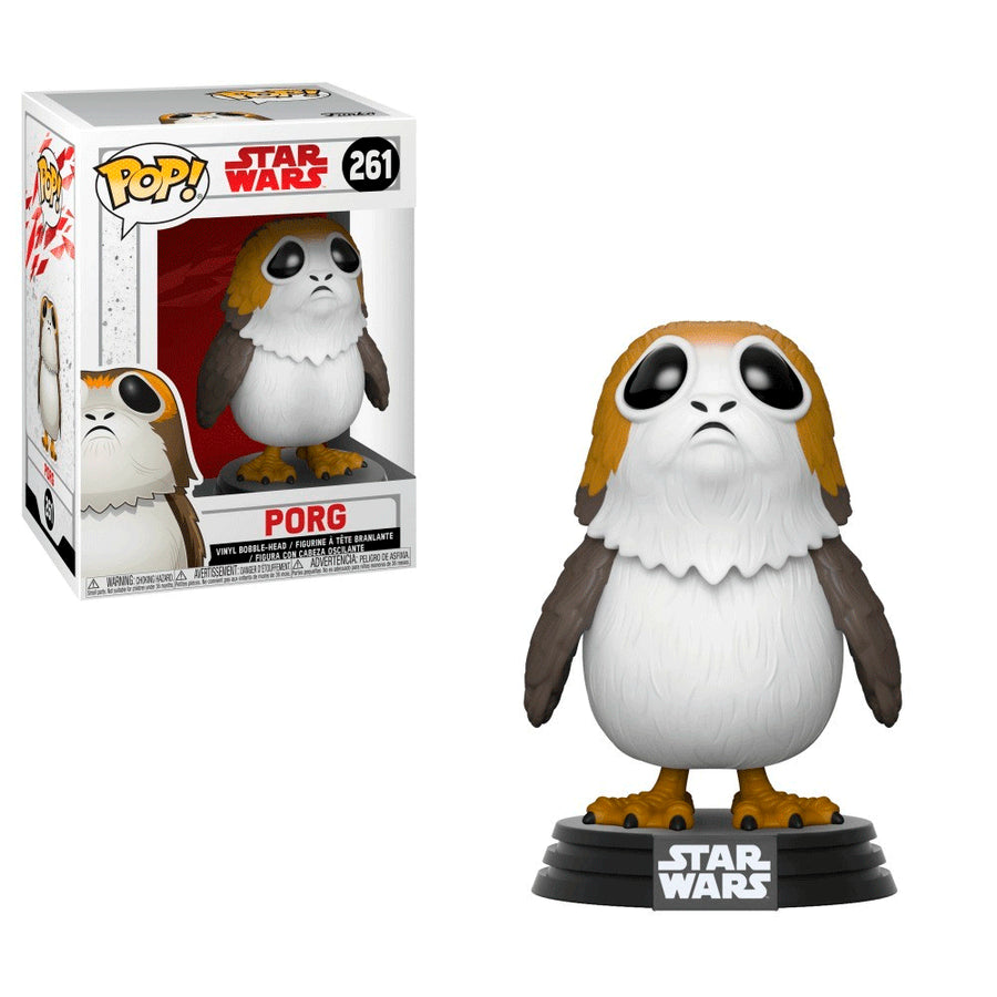 FUNKO POP STAR WARS 8 - PORG 261 BRINDE