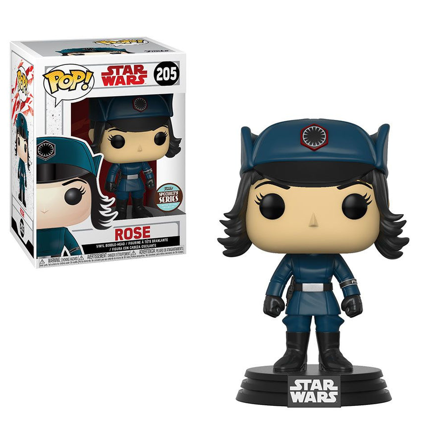 FUNKO POP STAR WARS 8 ROSE 205 BRINDE