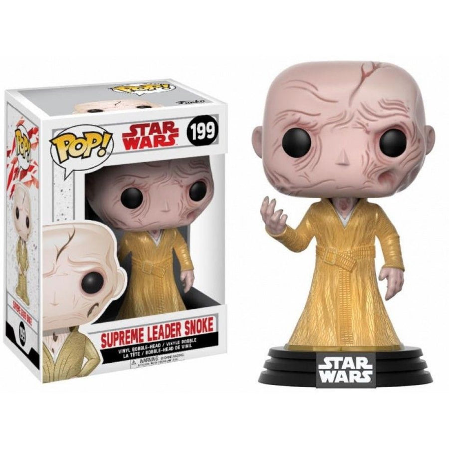 FUNKO POP STAR WARS 8 SUPREME LEADER SNOKE 199 BRINDE