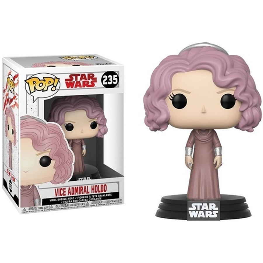 FUNKO POP STAR WARS 8 VICE ADMIRAL HOLDO 235 BRINDE