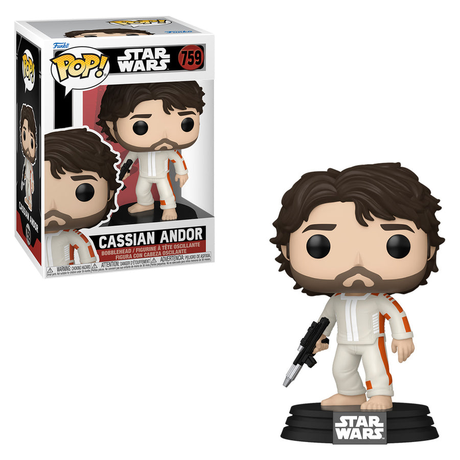 FUNKO POP STAR WARS: ANDOR - CASSIAN ANDOR 759 BRINDE