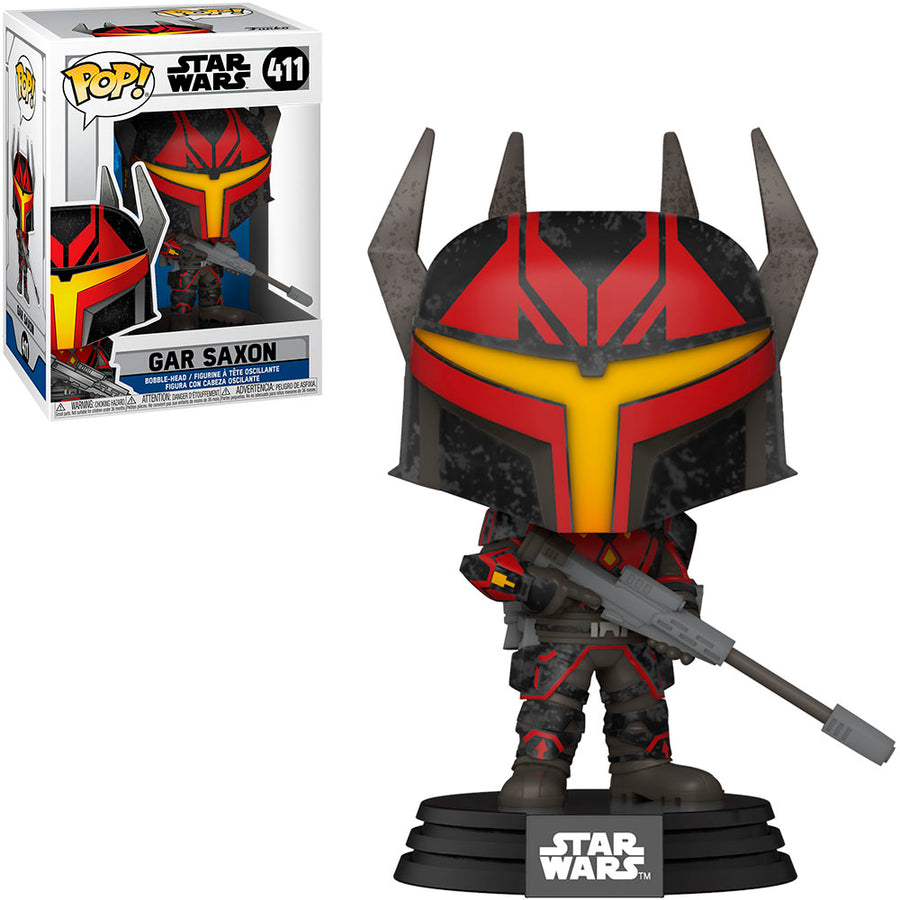 FUNKO POP STAR WARS: CLONE WARS - GAR SAXON 411