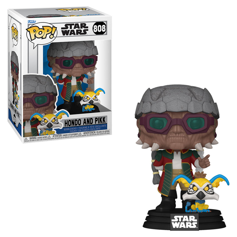 FUNKO POP STAR WARS: CLONE WARS - HONDO & PIKK 808 BRINDE