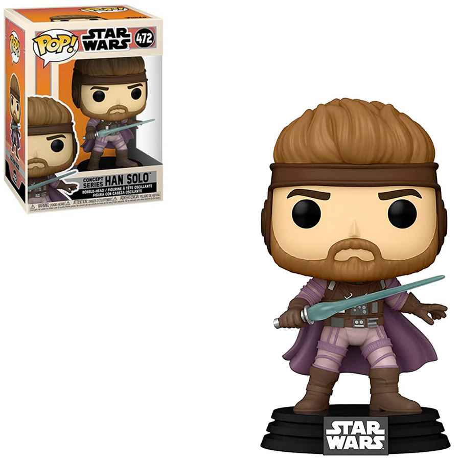 FUNKO POP STAR WARS CONCEPT SERIES - HAN SOLO 472 BRINDE