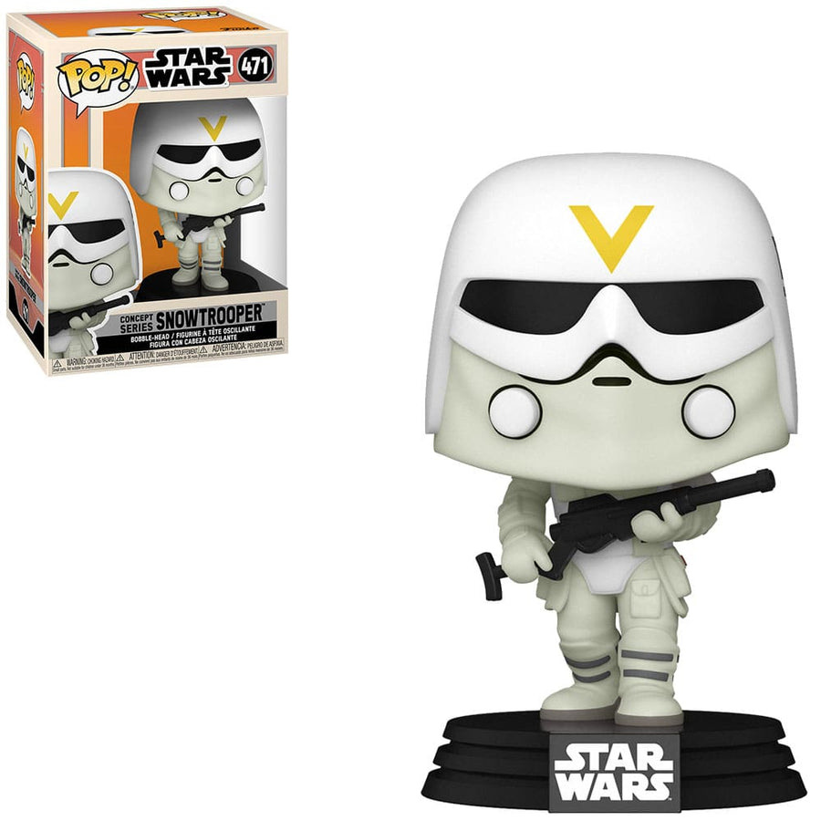 FUNKO POP STAR WARS CONCEPT SERIES - SNOWTROOPER 471 BRINDE