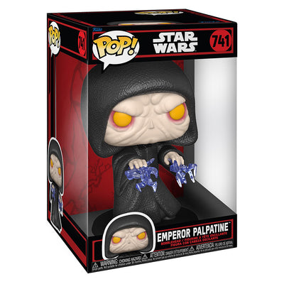FUNKO POP STAR WARS DARK SIDE 10" - EMPEROR PALPATINE 741