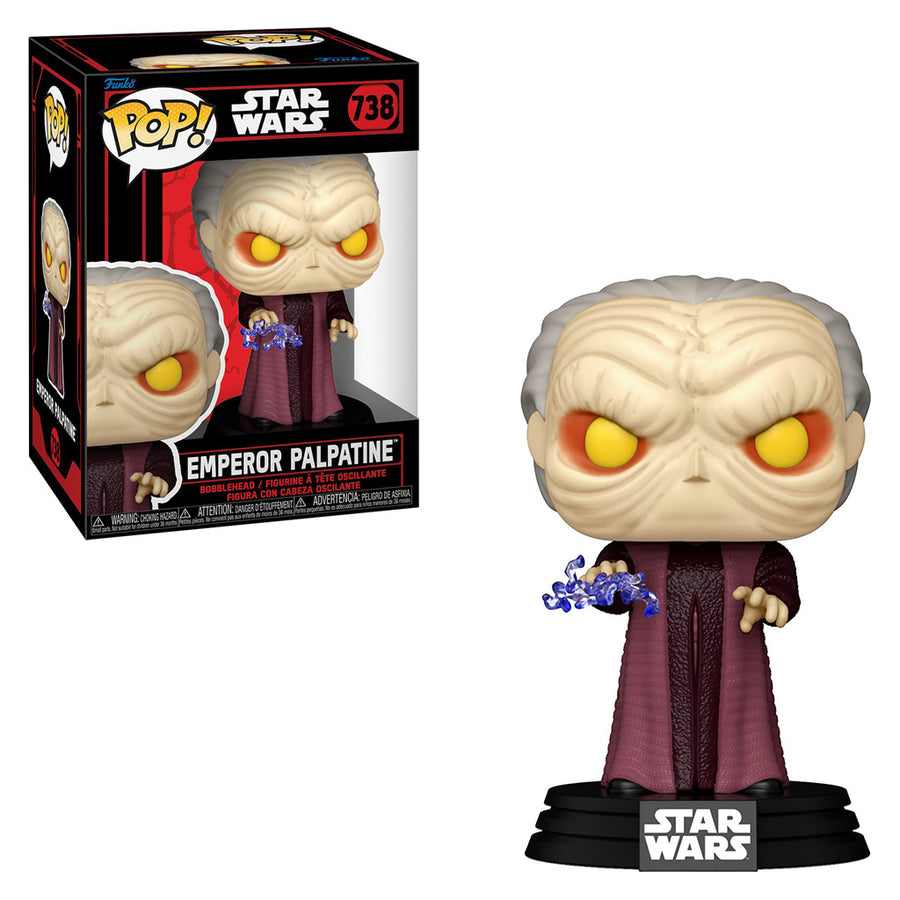 FUNKO POP STAR WARS DARK SIDE - EMPEROR PALPATINE 738 BRINDE