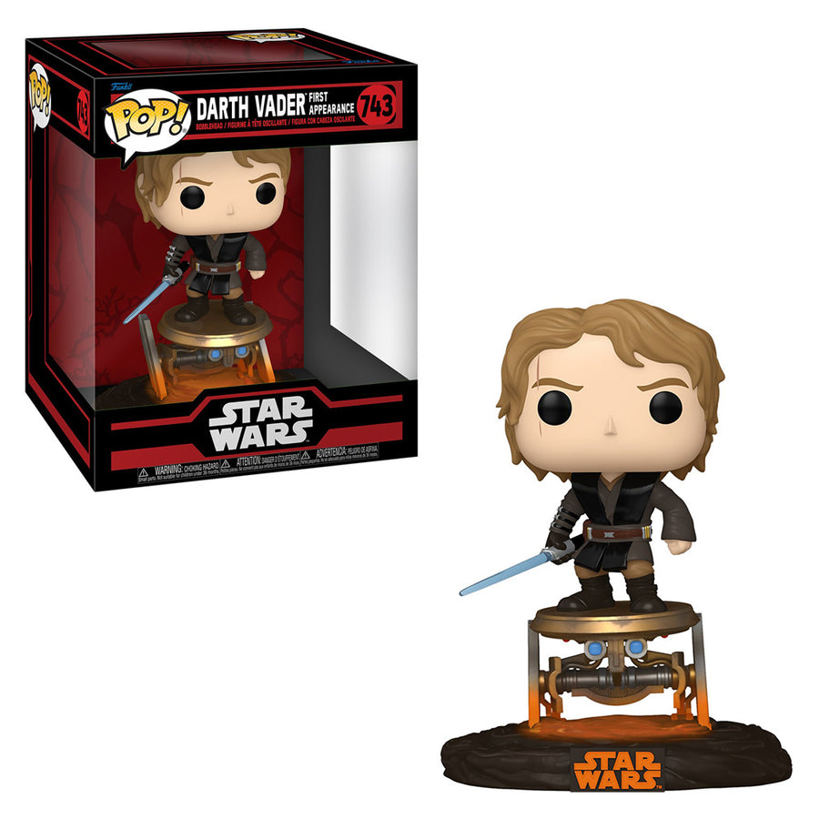 FUNKO POP STAR WARS DARKSIDE - DARTH VADER FIRST APPEARANCE 743 BRINDE