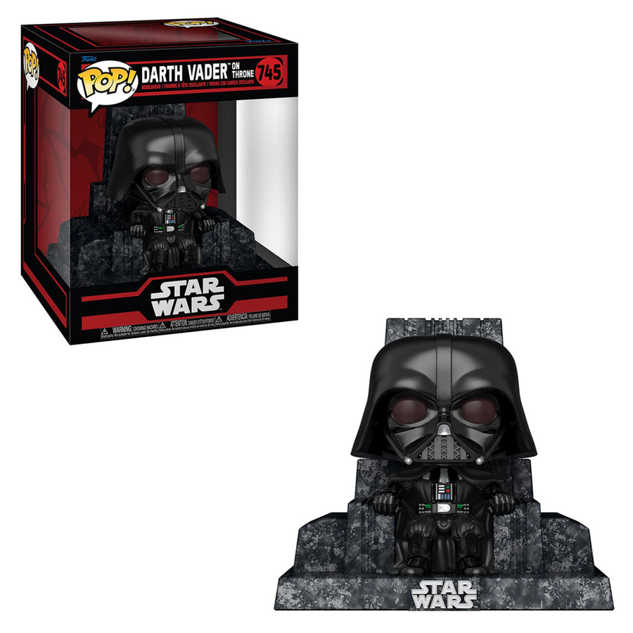 FUNKO POP STAR WARS DARKSIDE - DARTH VADER ON THRONE 745 BRINDE