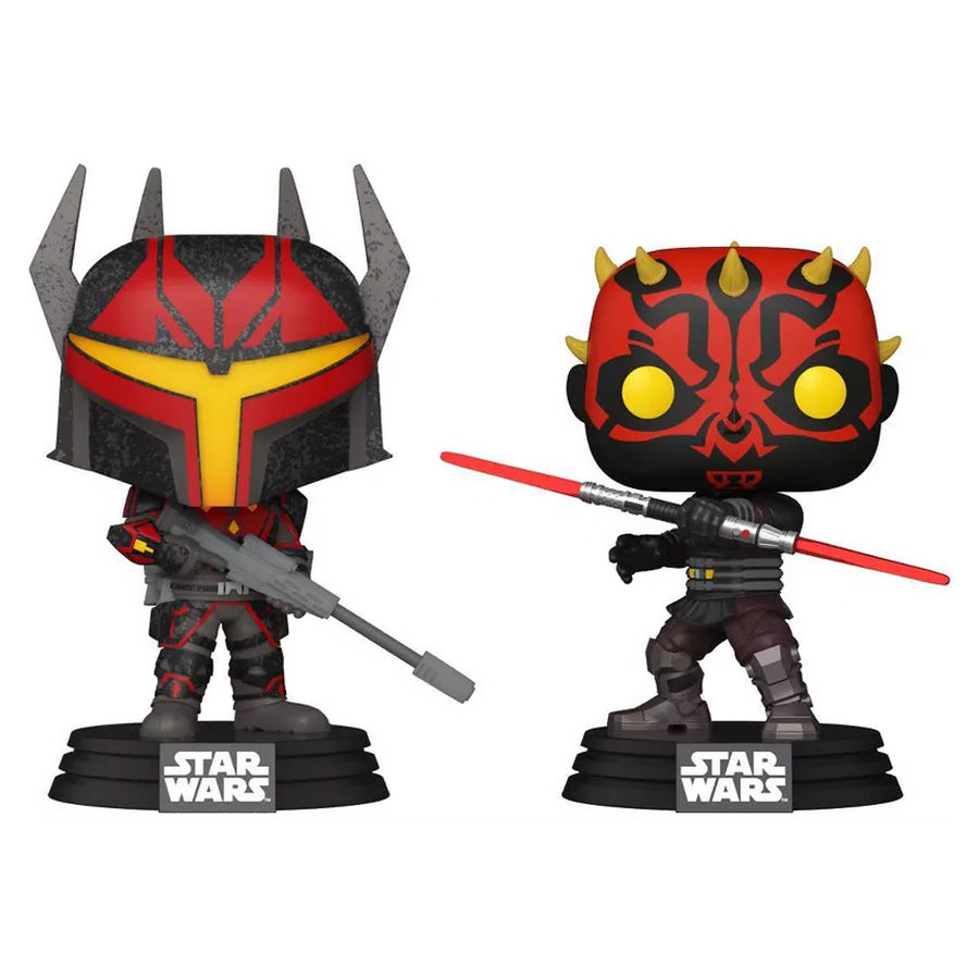 FUNKO POP STAR WARS EXCLUSIVE - DARH MAUL & GAR SAXON 2-PACK (40869)