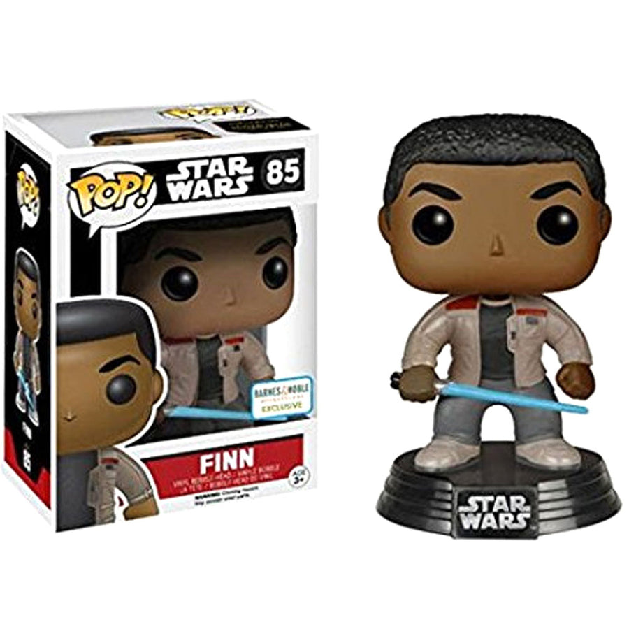 FUNKO POP STAR WARS EXCLUSIVE - FINN LIGRSABER 85 BRINDE