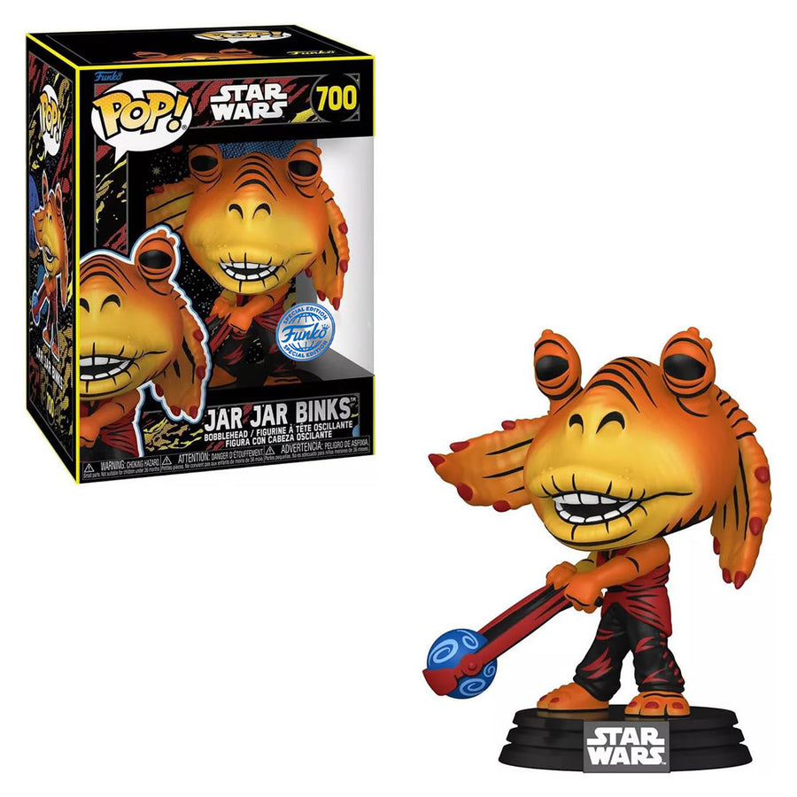 FUNKO POP STAR WARS EXCLUSIVE - JAR JAR BINKS 700 BRINDE