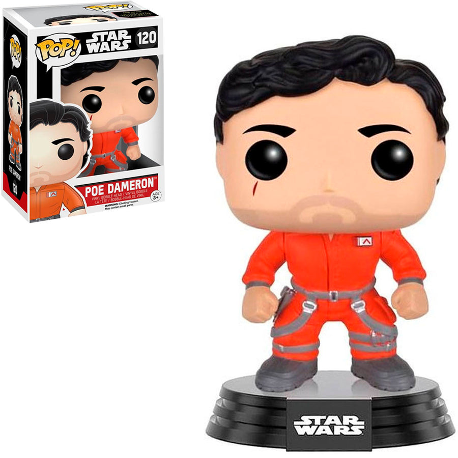 FUNKO POP STAR WARS EXCLUSIVE - POE DAMERON JUMPSUIT 120