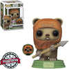 Funko Pop Star Wars Exclusive - Wicket W. Warrick (Endor) With Pin 290