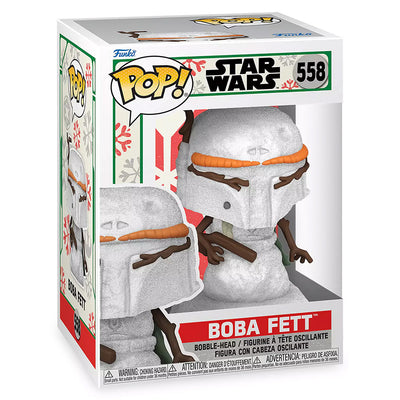 FUNKO POP STAR WARS HOLIDAY - BOBA FETT SNOWMAN 558