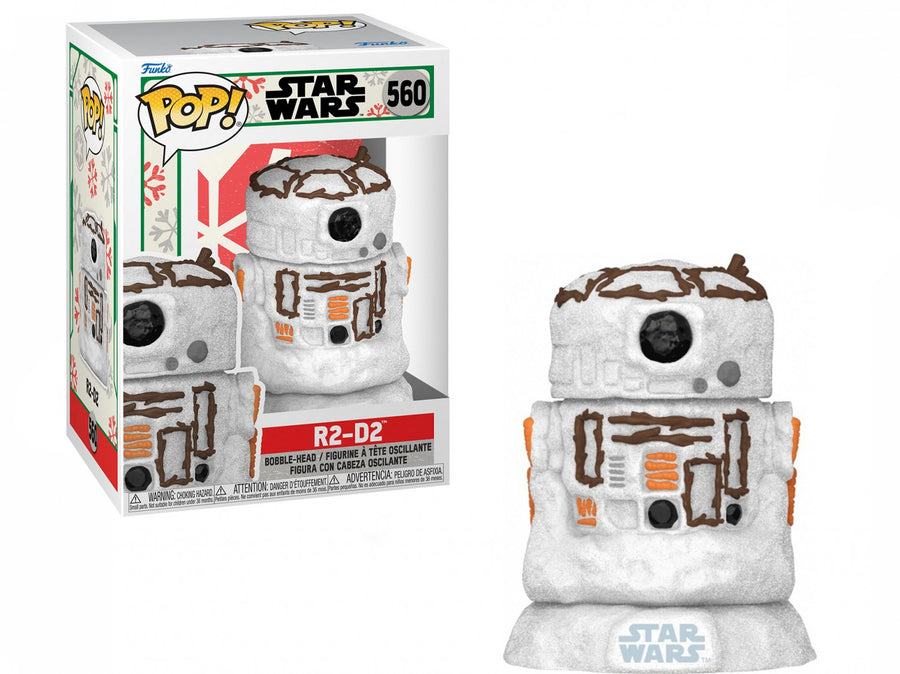 FUNKO POP STAR WARS HOLIDAY - R2-D2 560 BRINDE