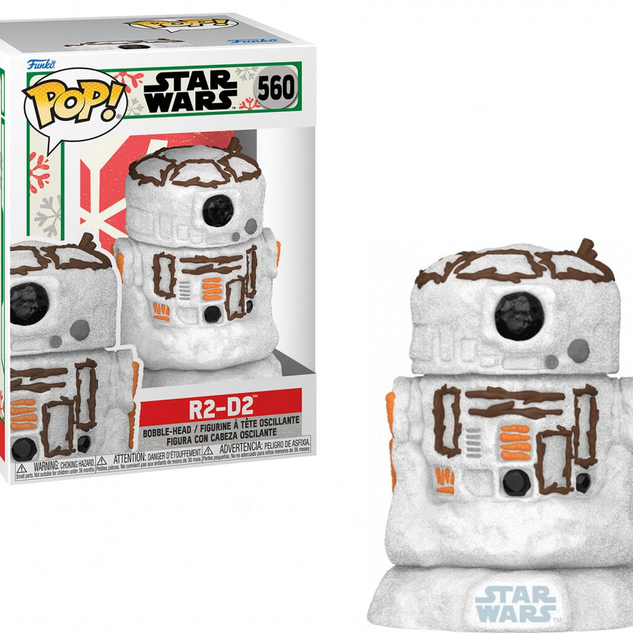 FUNKO POP STAR WARS HOLIDAY - R2-D2 560 BRINDE