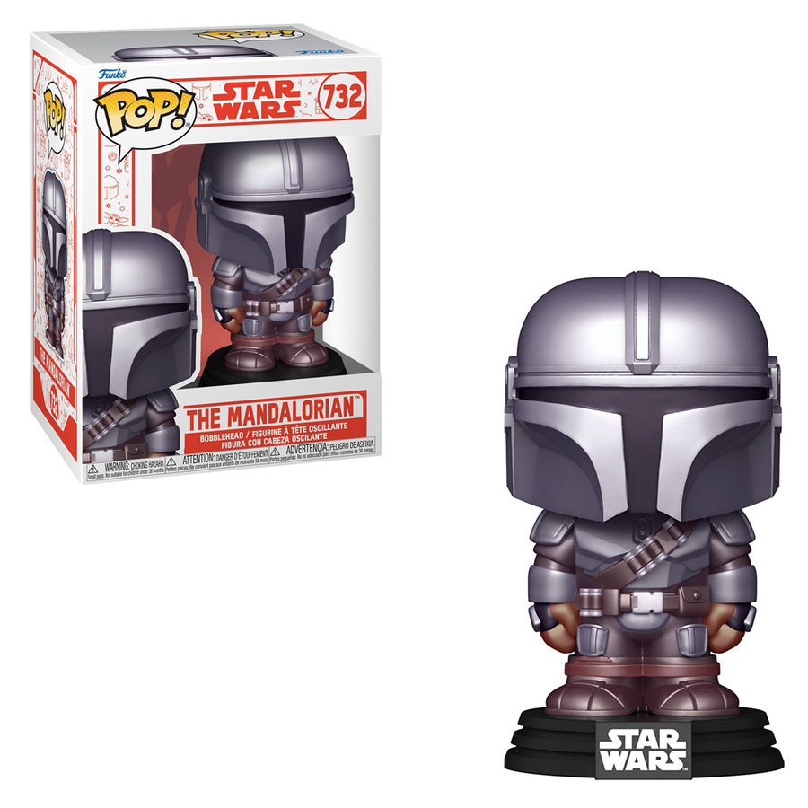 FUNKO POP STAR WARS HOLIDAY - THE MANDALORIAN 732 BRINDE