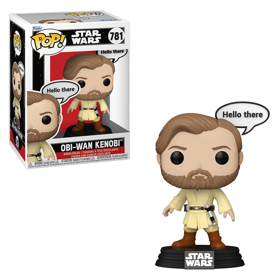 FUNKO POP STAR WARS III: THE REVENGE OF THE SITH - OBI-WAN KENOBI 781 BRINDE