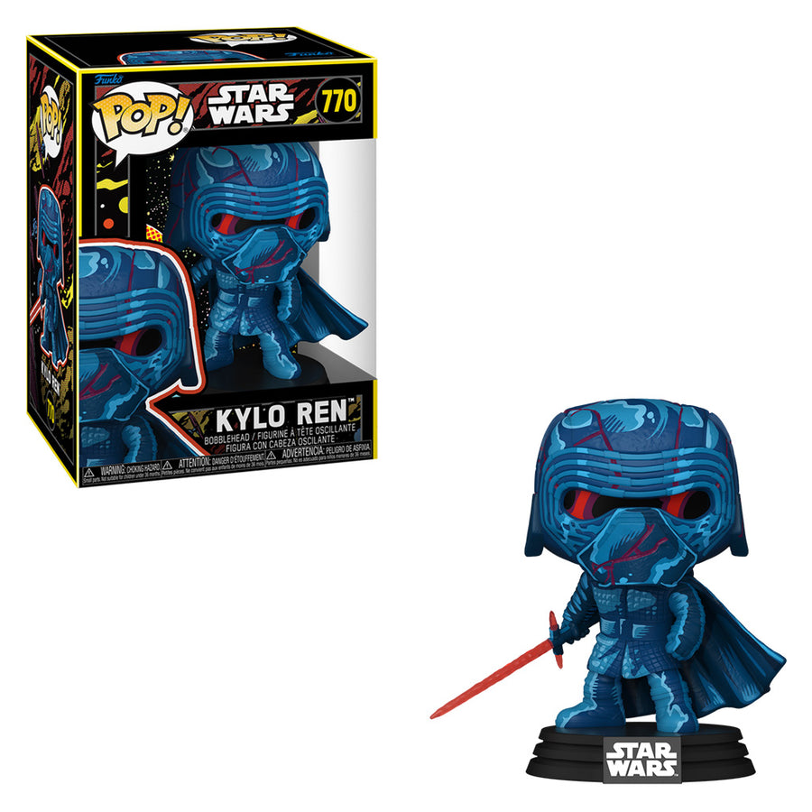 FUNKO POP STAR WARS - KYLO REN 770 (RETRO) BRINDE