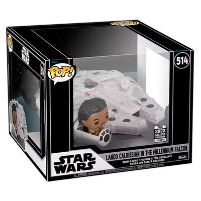 FUNKO POP STAR WARS - LANDO CALRISSIAN IN THE MILLENNIUM FALCON 514