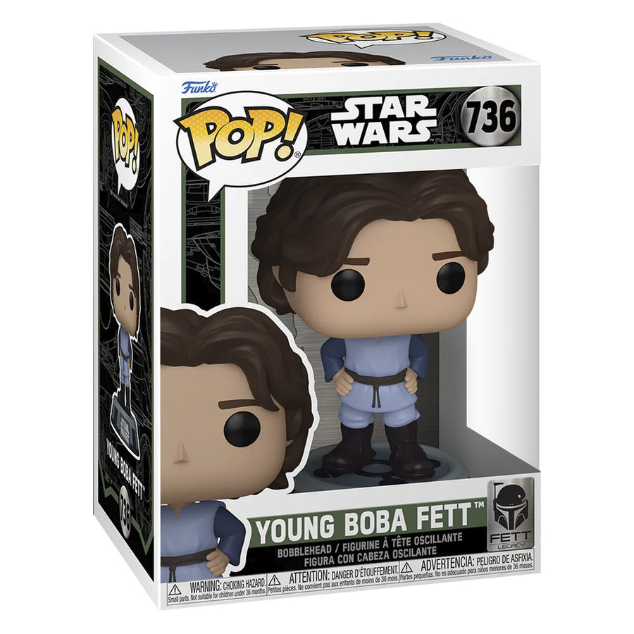FUNKO POP STAR WARS LEGACY - YOUNG BOBA FETT 736