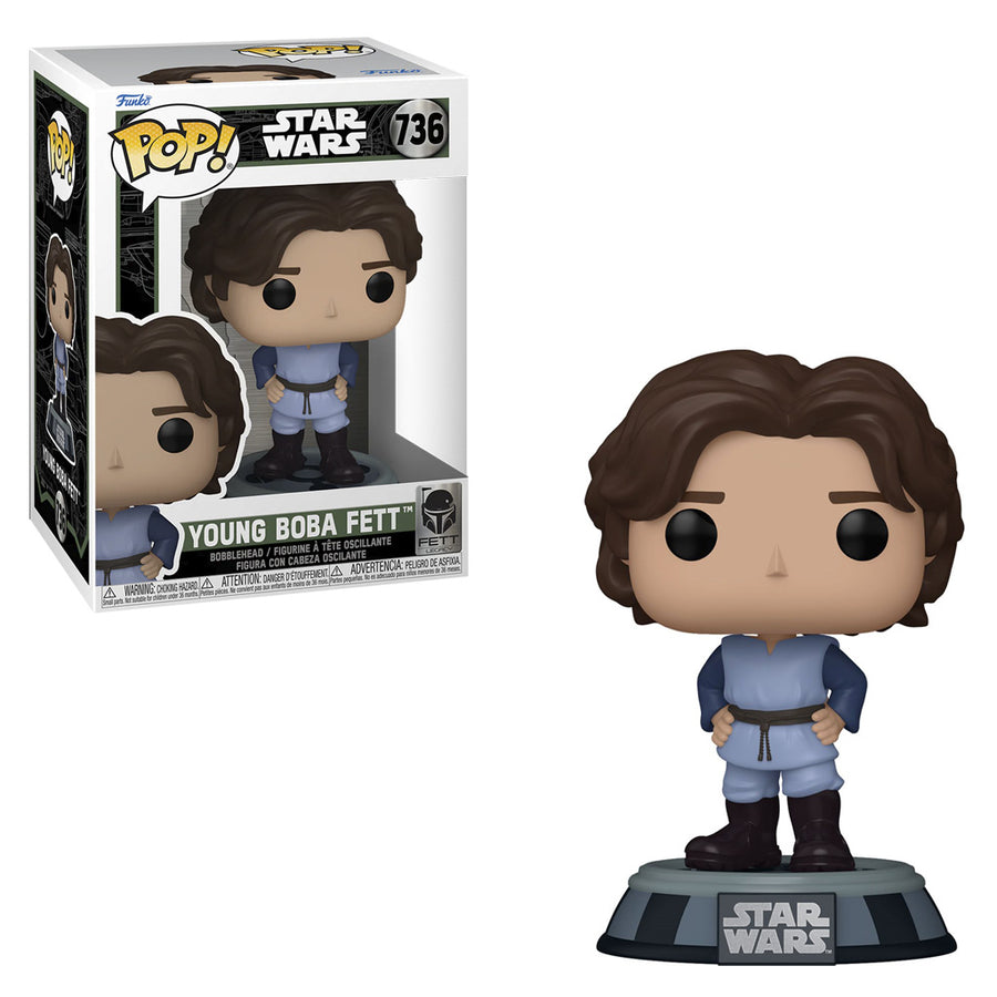 FUNKO POP STAR WARS LEGACY - YOUNG BOBA FETT 736