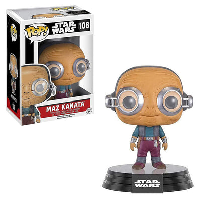 FUNKO POP STAR WARS - MAZ KANATA 108