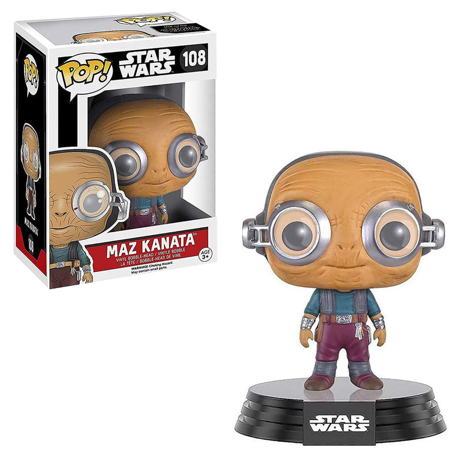 FUNKO POP STAR WARS - MAZ KANATA 108