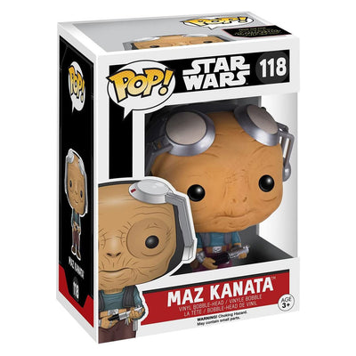 FUNKO POP STAR WARS MAZ KANATA 118